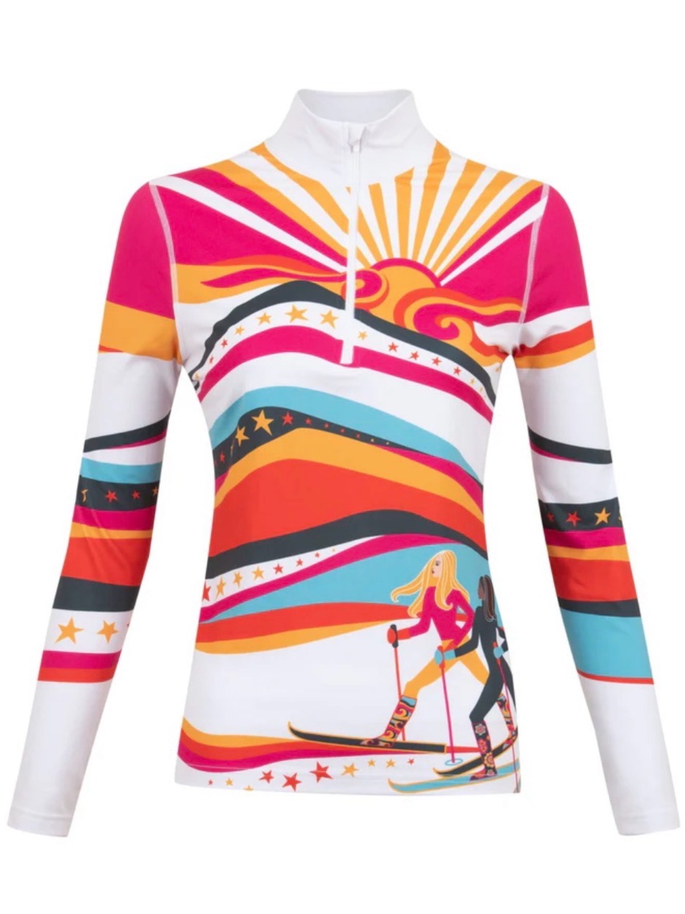 KRIMSON KLOVER Women's Dream On Baselayer 1/4 Zip Top L